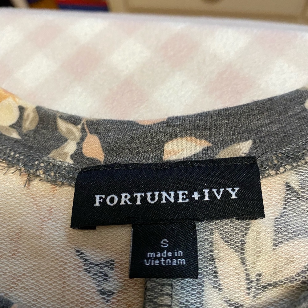 Fortune and Ivy floral dress.